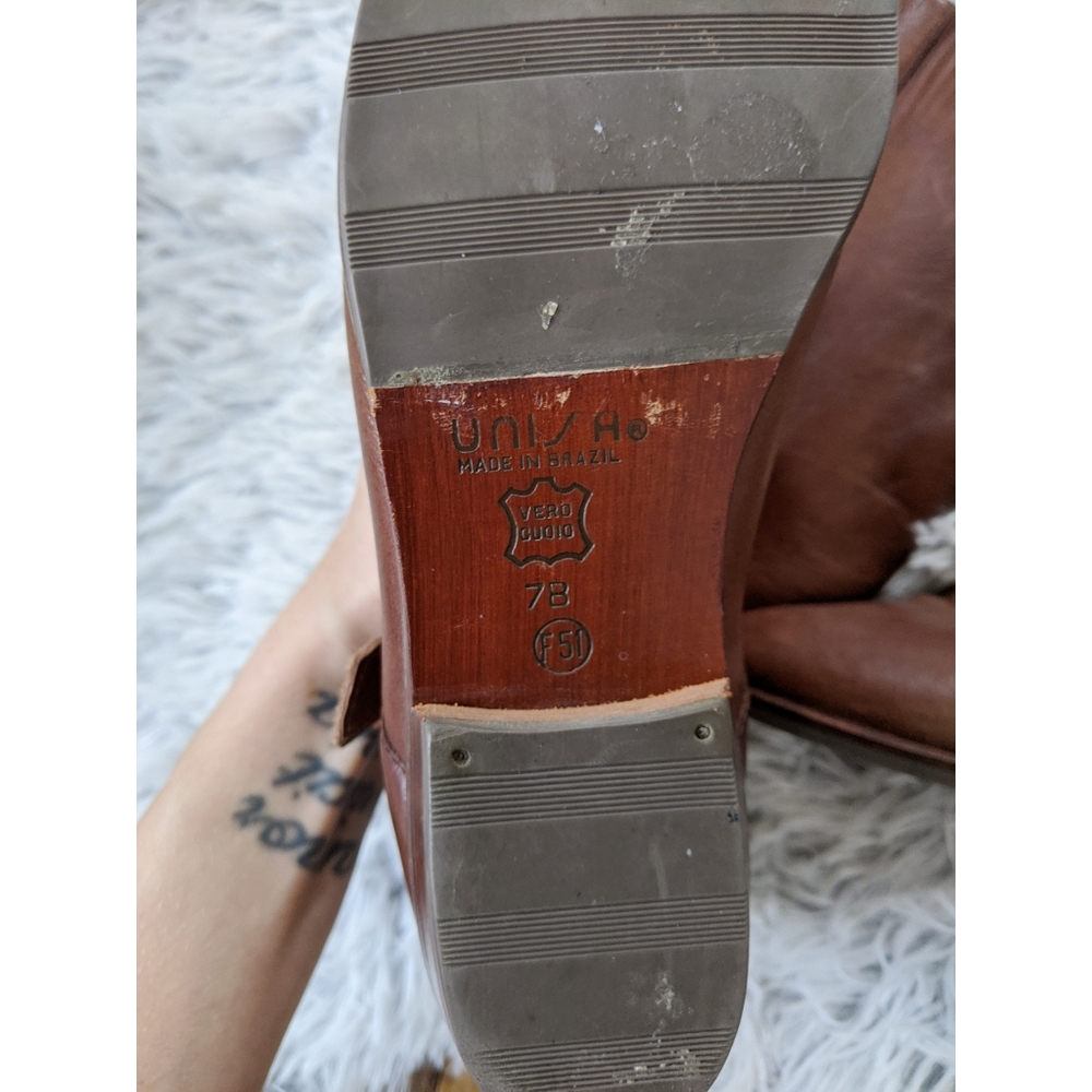 Unisa Vintage Leather Boots - Picture 6 of 6